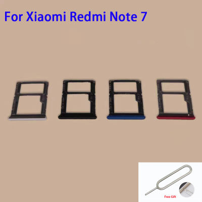 คุณภาพสูงและใหม่สำหรับ Xiaomi Redmi Note 7/Note7ใส่ซิมการ์ดถาดใส่ซิมที่ยึดชิ้นส่วนอะไหล่หัวอ่าน