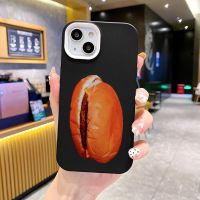 Silicon iPhone Case Hamburg Fries ForiPhone 14 13 12 11 Pro Promax 6 6S 7 8 Plus X XR XSMax SE Shockproof TPU Soft Casing Cover JODO