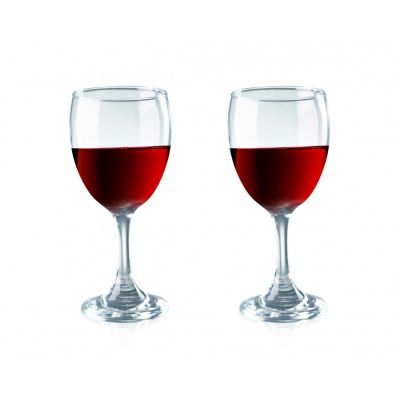 แก้วไวน์ แก้วน้ำ แก้วเครื่องดิ่ม แก้ว ของขวัญ ของฝาก ของที่ระลึก ความจุ 190ml. (2ใบ/แพ็ค)