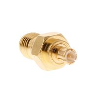 SMA Female To MCX Male Plug Straight RF Coaxial Adapter Connector Converter