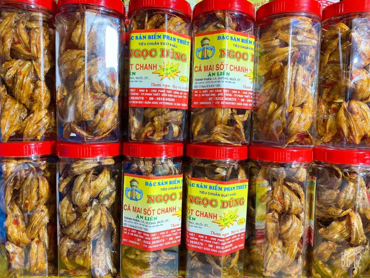 Cá Mai Sốt Chanh (ăn liền ) là món ăn ngon của SHOP. Hộp 200 gram. HSD 12 tháng kể từ ngày đặt hàng – No Brand >>> top1shop >>> lazada.vn