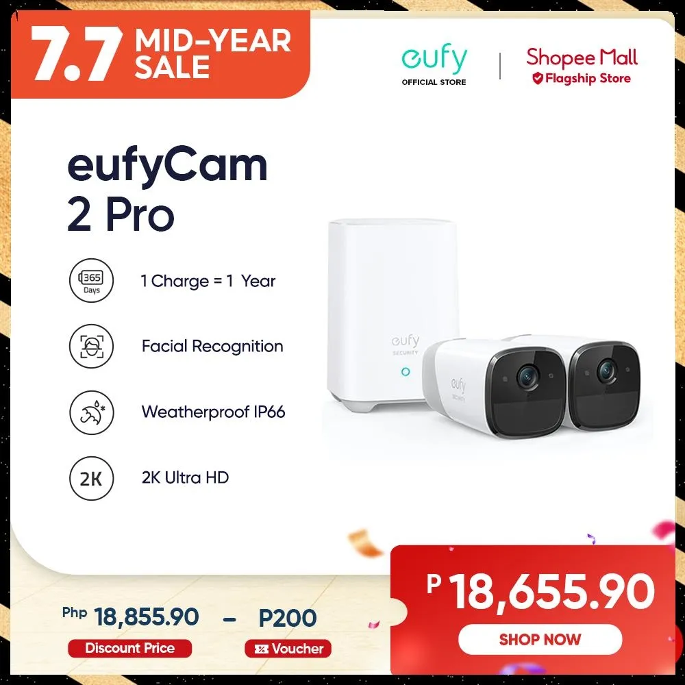 eufycam 2 pro charging