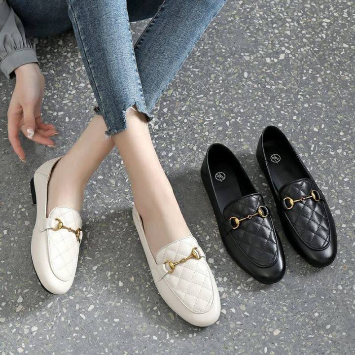 kkj-mall-ladies-high-heel-1cm-high-heel-2022-new-real-soft-leather-soft-sole-loafers-summer-womens-shoes-small-leather-shoes-spring-and-autumn-womens-shoes-office-shoes-flat-shoes