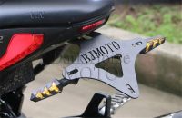 ใช้ได้สำหรับ Benelli 502C ป้ายทะเบียนรถหางสั้นป้ายทะเบียนรถกรอบทะเบียนไฟเลี้ยวกรอบอะไหล่แต่ง502C