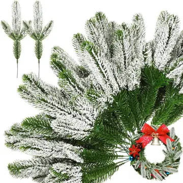 1Pcs Artificial White Berries Stems Christmas Berry Branches For