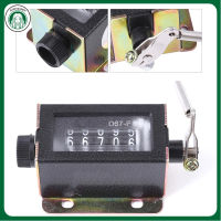 【ลดราคา】0-99999 5-Digit Mechanical เคาน์เตอร์ D67-F Resettable จังหวะด้วยตนเองเครื่องนับจำนวน