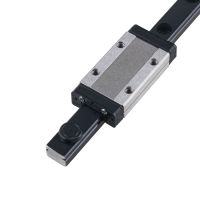 MGN MGN12สีดำ300 350 400 450 500 600มม. Miniature Linear Rail สไลด์1Pc MGN12 Linear Guide 1Pc MGN12H Carriage