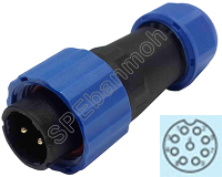 SP16-MWB-09 SP16 Connector ผู้ เมีย ต่อสาย ติดแท่น ขั้วต่อผู้เมียกันน้ำ Waterproof Connector Aviation Plug IP68 ขั้วต่อไฟกันน้ำ Male and Female Connector Water Proof ปลั๊กกันน้ำ คอนเนคเตอร์กันน้ำ ขั้วต่อกันน้ำ ขั้วต่อสายไฟกันน้ำ ปลั๊กผู้เมียกันน้ำ