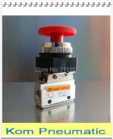 5pcs/lot Free Shipping MOV-03 1/8" Inch Push Button Switch Mechanical Valve,2Position 3Way Hand Control Air Valve