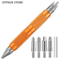 OTPXUK เครื่องมือลบคมอเนกประสงค์สำหรับภายในภานนอก,เครื่องมือลบคมพร้อมเครื่องมือคว้านลบมุมเครื่องมือมือขูด2อันสำหรับเครื่องมือวัดหลายขนาด17-45