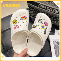 VIWANA Sandals Men Size 44 Beach Slippers Korean Clogs Croc Shoes Sale