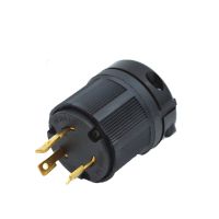 【YF】 High Power American 3p NEMA L5-30P L5-30R us assembled industrial power converter plug Japan inline wire connector Receptacle