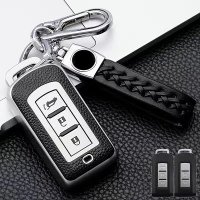 สำหรับ Mitsubishi Pajero Outlander 3 L200 ASX Eclipse Cross Sport Lancer Key Shell Key Case อุปกรณ์เสริม