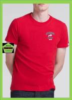 Rudedog เสื้อคอกลม ชายหญิง รุ่น Active สีแดง