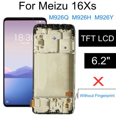 TFT สำหรับ Meizu 16XS M926Q แอลซีดี M926Y M926H จอแสดงผล LCD แผงหน้าจอสัมผัส Digitizer สำหรับ Meizu 16 XS 16xs LCD