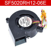 Original SF5020RH12-06E DC 12V 210MA 50X50X20Mm 3-Wire Server Projector Fan