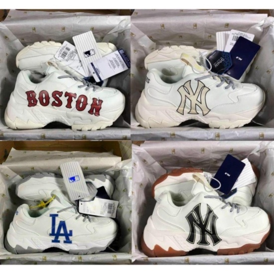 Giày mlb boston hót hít giày thể thao tăng chiều cao boston la ny bản đẹp - ảnh sản phẩm 1