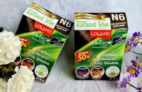 แชมพูปิดผมขาว โลแลนเนเจอร์ โค้ด Lolane nature code N6 สีน้ำตาลประกายทอง