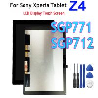 Dgh แท็บเล็ต Sony Xperia หน้าจอ LCD สำหรับ Z4 SGP712 SGP771แอลซีดีหน้าจอสัมผัส Digitizer