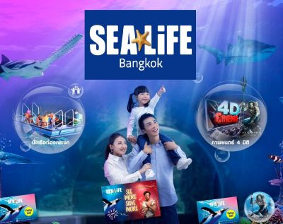 บัตรเข้าชม SEALiFE Bangkok Ocean World (ซีไลฟ์ โอเชี่ยนเวิลด์ สยามพารากอน)