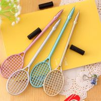 【living stationery】40 PCSTennis RacketColor GelBlack 0.5Mm นักเรียน NeutralWholesale โรงงานเครื่องเขียนนักเรียน