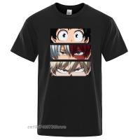 My Hero Academia Printed T Shirt Mens Japan Anime Man T-Shirt Harajuku Fashion Tops Korean Casual Streetwear T Shirts