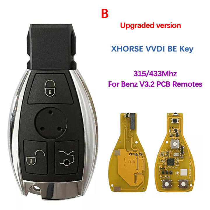 cn002096หลังการขาย315433mhz-การแปลงความถี่-xhorse-vvdi-be-key-pro-สำหรับ-benz-v3-2-pcb-ชิประยะไกลรุ่นปรับปรุง-smart