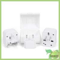 IHBNEP EU US 2เข็มหมุดกลมปลั๊กแปลงเต้าเสียบอะแด็ปเตอร์ที่ชาร์จอเนกประสงค์ Adaptor Traveling ไฟฟ้ากระแสสลับ