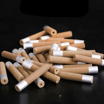 【YF】 100pcs Moxas Acupuncture Massager Stick Detoxificatio Replaceable Moxibustion Burning Tube Natural Therapy Massage Tools