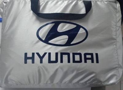 ผ้าคลุมรถ (แบบหนา) HYUNDAI H1 (เสาด้านหลังรถ)