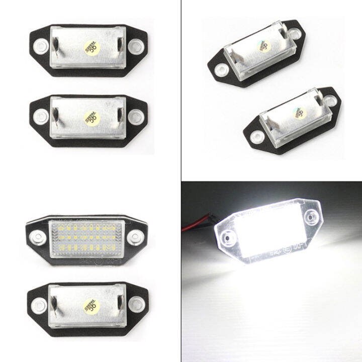 12v-24-led-number-license-plate-light-lamp-for-ford-mondeo-mk3-2000-2007