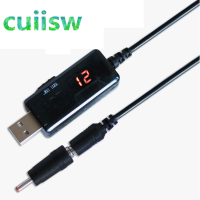 USB Boost Converter DC 5V ถึง 9V 12V USB Step-up Converter Cable + ตัวเชื่อมต่อ 3.5x1.35 มม. สำหรับแหล่งจ่ายไฟ/เครื่องชาร์จ/ตัวแปลงไฟ-Yunjuek