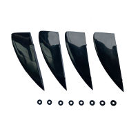 4ชิ้นเซ็ต Kiteboarding Fin Kitesurfing Fly Kite Surfing Board Fin อุปกรณ์เสริม