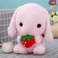 22CM Long ear rabbit doll plush toy Fluffy pillow girls cute birthday Gift Room Decor Cartoon kawaii Bunny Animal stuffed Toys