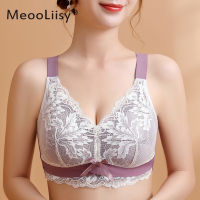 MeooLiisy 2021 New Full Coverage Minimizer บรา Bra for Women Thin Lingerie เสื้อในบรา Push Up No Wire Underweawr Plus Size เสื้อในคนอ้วน B C D Cup