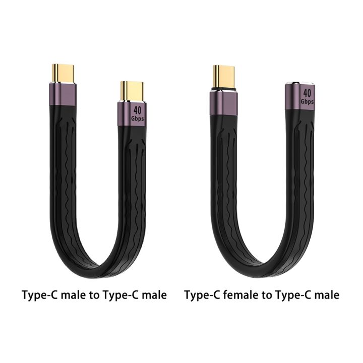 40gbps-usb-4-0-data-cable-gen3-pd-100w-5a-fast-charging-usb-c-to-type-c-cable-4k-60hz-quick-charge-line-for-samsung-xiaomi