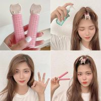 【YF】 Natural Fluffy Curly Plastic Hair Root Clip Styling Candy Color Air Bangs Curler Pins Accessories