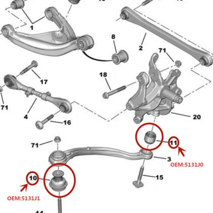 suitable-for-citroen-c5-c6-ds7-peugeot-508-rear-bending-arm-bushing-rear-suspension-hinged-swing-arm-ruer-sleeve-5131j1-5131j0
