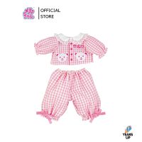 เมลจัง MELL CHAN® ชุดเมลจัง ชุดนอน Doll Pajamas Sleepwear (ลิขสิทธิ์แท้ พร้อมส่ง) メルちゃん チェックのパジャマ ชุดตุ๊กตา ตุ๊กตาเมลจัง Mellchan แต่งตัวตุ๊กตา ของเล่นเด็กเสริมพัฒนาการ ตุ๊กตาเด็ก ผู้หญิง เลี้ยงน้อง ป้อนนม baby girl toy