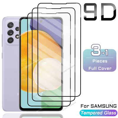 Tempered Glass For Samsung Galaxy A52 A72 A32 A21S Screen Protector A51 A71 A50 A22 A10 A30S M51 A12 M32 A41 A42 A 52 72 5G Film