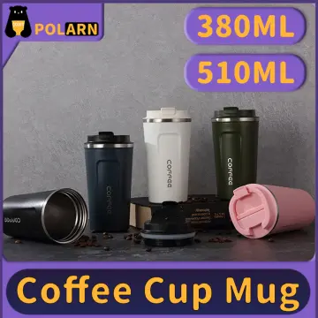 380ml/510ml Insulated Coffee Mug Stainless Steel Vacuum Travel Mug