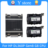 Original สำหรับ HP DL360P Gen8 G8 CPU ฮีทซิงค์670527-001 653235-001 670748-001พัดลมระบายความร้อน6961 54-001 732136-001 697183-003