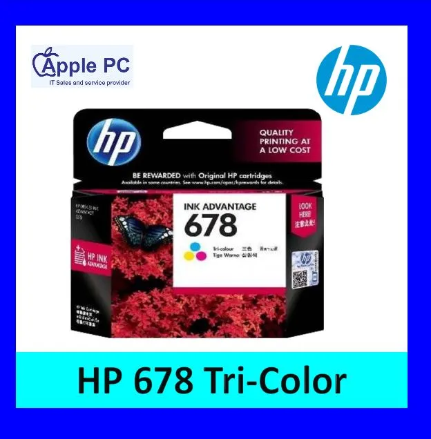 HP 678 Color Ink Cartridge Expired April 2024 Lazada