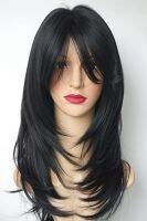 【CW】 SuQ Synthetic Wigs for Layered Shoulder Length wig Hair Multicolor