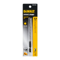 DEWALT Impact Drill Bit for Concrete, Masonry, Carbide Tip (3mm x 101mm, 3.5mm x 101mm, 4mm x 101mm, 5mm x 101mm,6mm x 101mm, 6.5mm x 101mm) (Option Select)