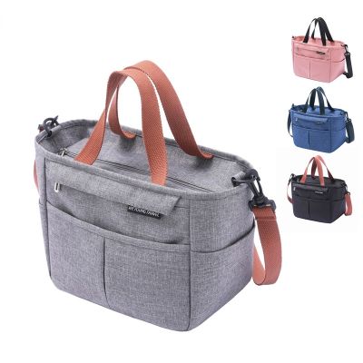 ♤✜☜ Portable Lunch Box Insulated Thermal Bag Picnic Food Cooler Pouch Large Capacity Shoulder Bento Storage Bags for Women Children