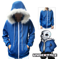 ร้อน, ร้อน★Undertale Sans Hooded Hoodie Men Casual Zipper Jacket Coat Costume Unisex sweatshirt