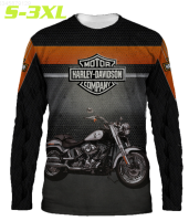 Hot 2023 Harley-davidson Motorcycles 3d Xzx180305 Long Sleeve for Men/women Clothes Racing Cycling21 trendy