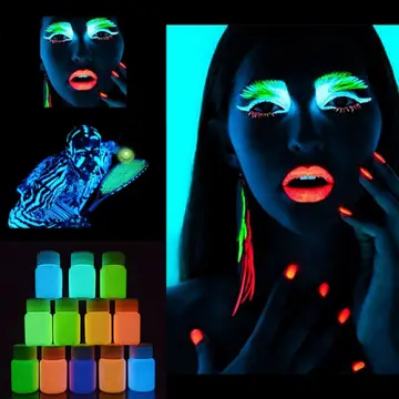 Pin by Annette Brown on Beauty  Neon face paint, Uv face paint