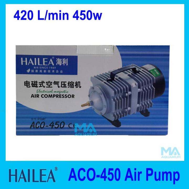 hot-ปั้มลมลูกสูบ-hailea-aco-450-air-pump-ปั๊มออกซิเจน-แรงลมดีมาก-แรงลม-420-ลิตร-นาที-450w-ส่งด่วน-ปั้-ม-ลม-ถัง-ลม-ปั๊ม-ลม-ไฟฟ้า-เครื่อง-ปั๊ม-ลม